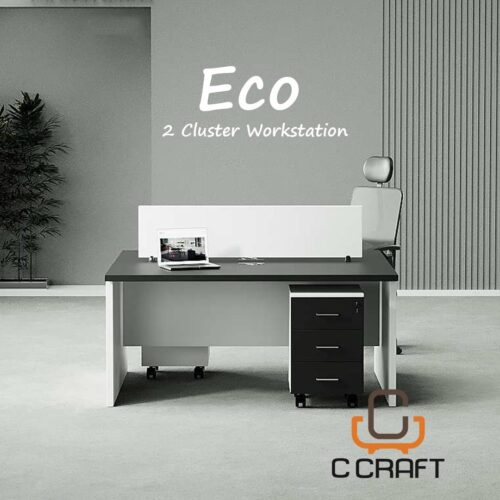 Eco 2-Seats workstation