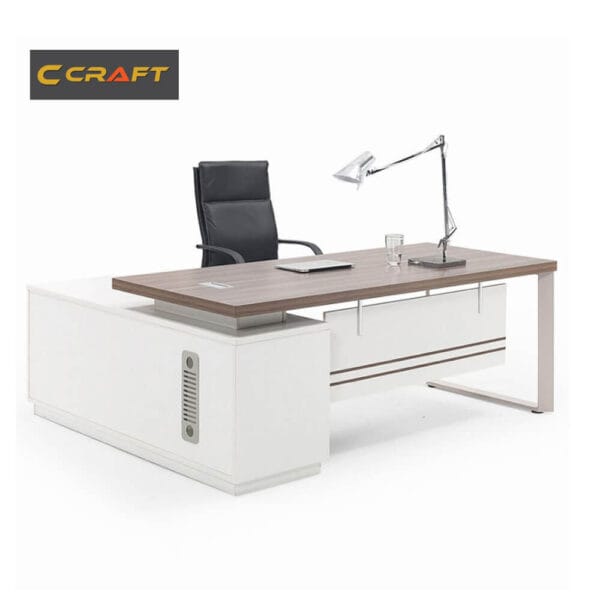 CEO Desk with Side Cabinet | CT-001 - Image 4