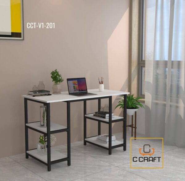 Working Desk with Shelves | CCT-V1-102