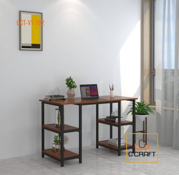 Working Desk with Shelves | CCT-V1-102 - Image 2