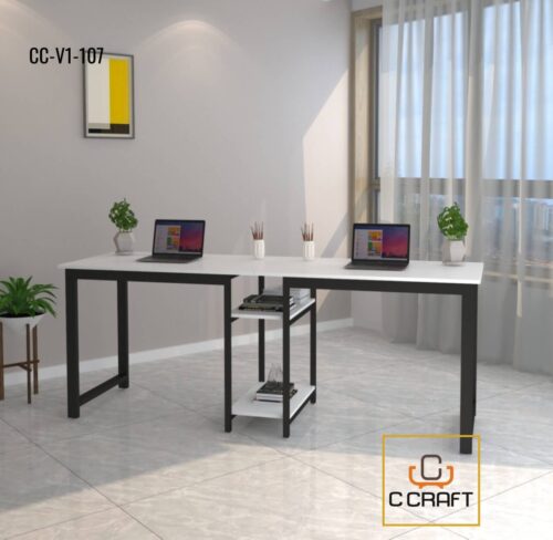 best furniture shop Simple Double Seater Working Desk | CCT-V1-107