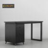 Modern Computer Desk with Drawers