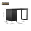 Modern Computer Desk with Drawers