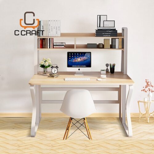 Modern-Computer-Table-CMCT-001.jpg Modern computer table CMCT-001 full height 62 inches with storage shelf