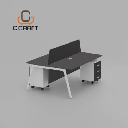 2 Seats Workstation with Drawer Unit