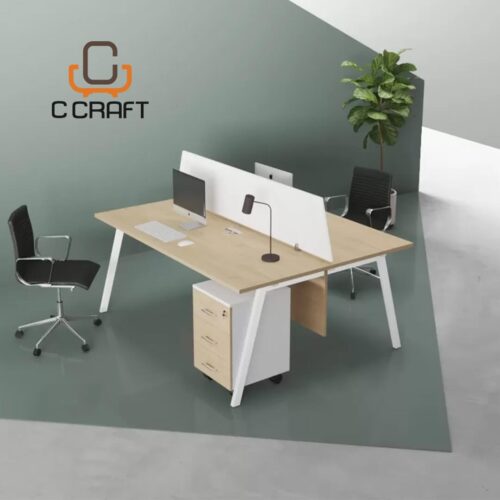 2 Seats Workstation with Drawer Unit