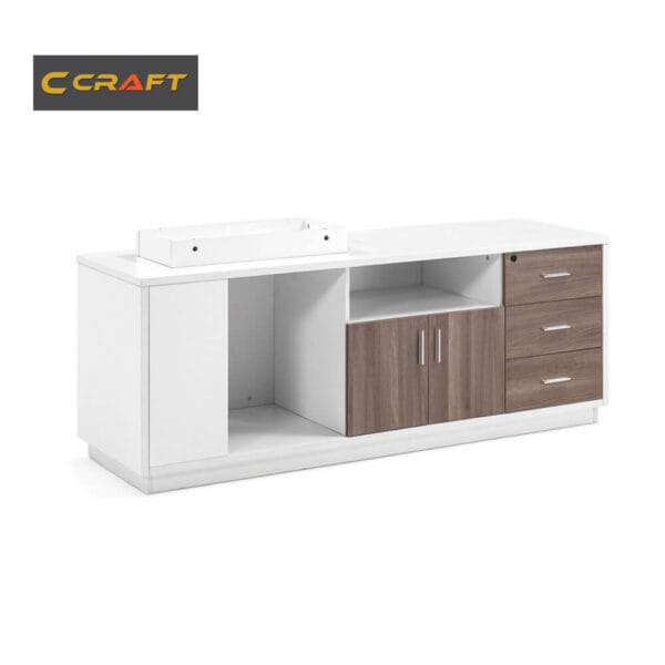 CEO Desk with Side Cabinet | CT-001 - Image 3