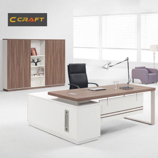 CEO Desk with Side Cabinet | CT-001