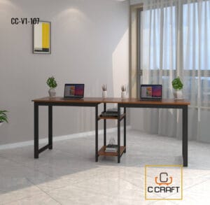 Simple Double Seater Working Desk | CCT-V1-107