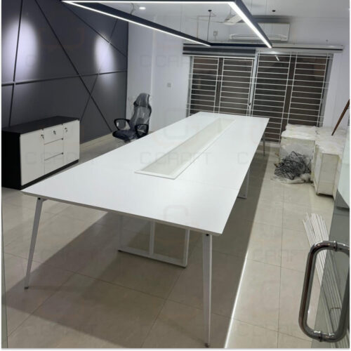 Code_ Meeting Table - 160 Modern Conference Table With Garden Box | MT-111