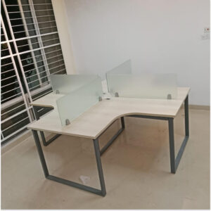 4 Seats Triangular Workstation | WS-144