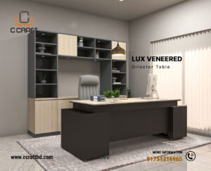 Lux Veneered Director Table DTV6-005