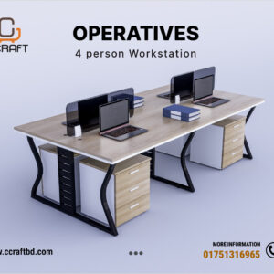 OPERATIVE 4-Person Workstation-2