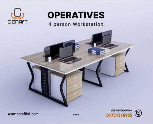 OPERATIVE 4-Person Workstation-2