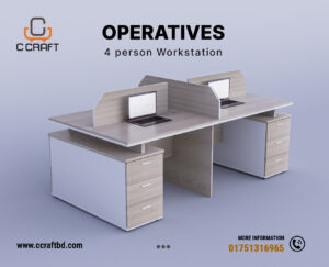 OPERATIVE 4-person workstation-1
