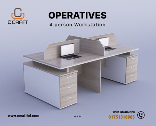 OPERATIVE 4-person workstation-1 OPERATIVE 4-person workstation-1