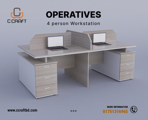 OPERATIVE 4-person workstation-2 OPERATIVE 4-person workstation-2