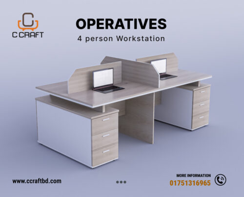 OPERATIVE 4-person workstation-2 OPERATIVE 4-person workstation-2