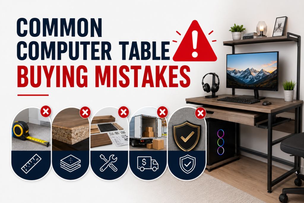 Computer Table Buying Guide Bangladesh 4 Common Computer Table Buying Mistakes